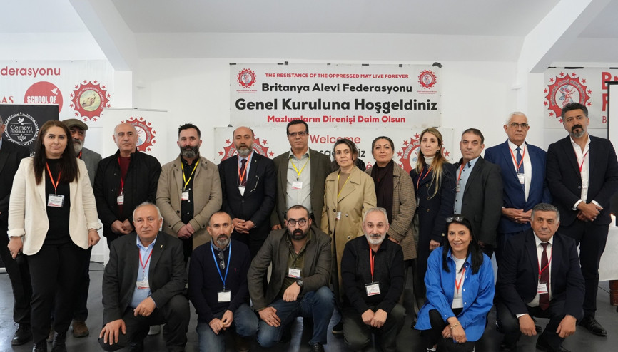 Britanya Alevi Federasyonu yeni eş başkanlarını seçti