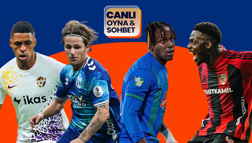 Süper Lig’de iki karşılaşma oynanacak Maçların heyecanı canlı sohbet ile Misli’de