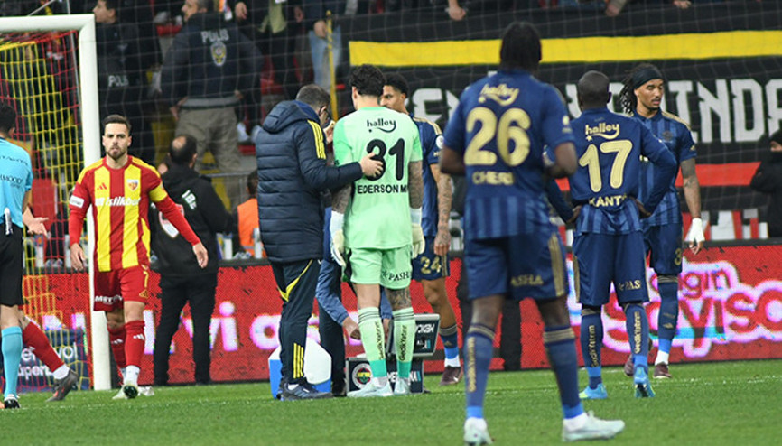 Fenerbahçe açıkladı: Edersona yabancı madde atmıştı Seyirden men edildi