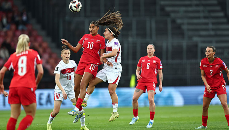 A Milli Kadın Futbol Takımı, İsviçreye mağlup