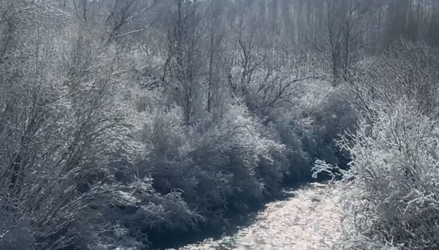 Bayburtta soğuk hava etkili oldu