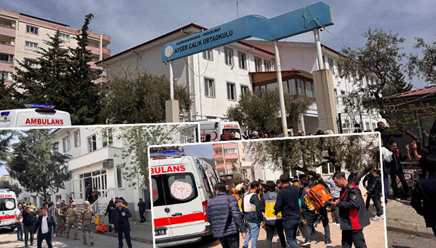 Son dakika... Kahramanmaraşta ortaokulda silahlı saldırı: 9 can kaybı, çok sayıda yaralı Son dakika... Kahramanmaraşta ortaokulda silahlı saldırı: 9 can kaybı, çok sayıda yaralı