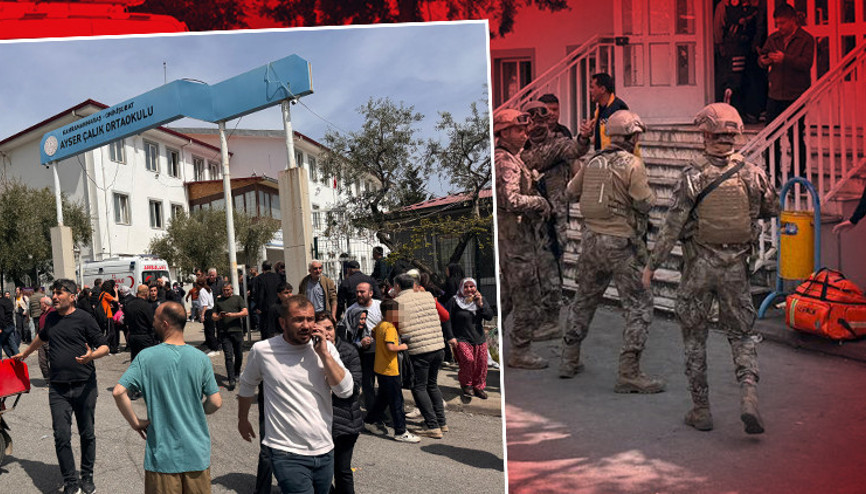 Son dakika... Kahramanmaraşta okula saldırı | Detaylar ortaya çıktı: 5 silah ve 7 şarjörle gelmiş, iki sınıfa girmiş Son dakika... Kahramanmaraşta okula saldırı | Detaylar ortaya çıktı: 5 silah ve 7 şarjörle gelmiş, iki sınıfa girmiş