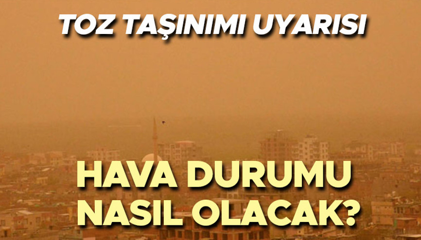 Hava durumu tahminleri il il Meteoroloji | Bugün (16 Nisan) hava nasıl olacak İstanbulda yağmur var mı Meteoroloji duyurdu İstanbulda çöl tozu etkili olacak