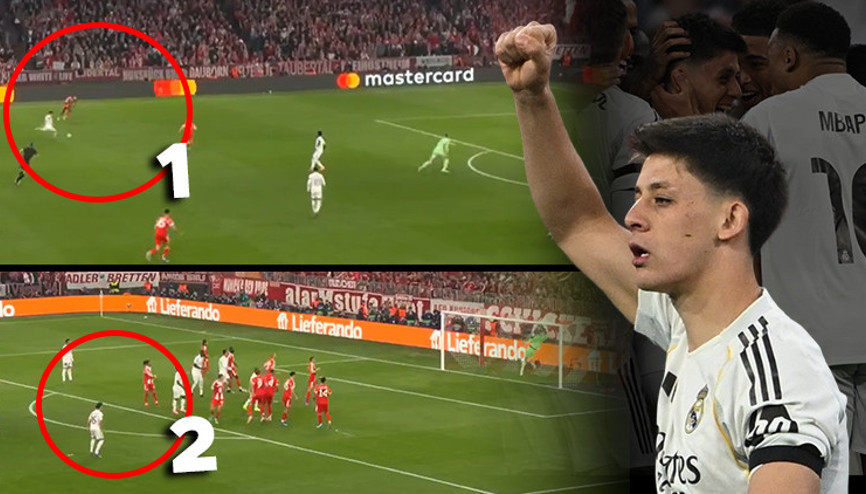 Şampiyonlar Liginde Arda Güler şov var İki inanılmaz golle Real Madridi sırtında taşıdı Şampiyonlar Liginde Arda Güler şov var İki inanılmaz golle Real Madridi sırtında taşıdı