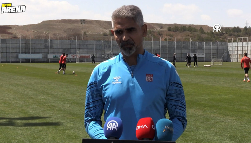 Sivasspor Teknik Direktörü İsmet Taşdemirden son maça kadar mücadele mesajı