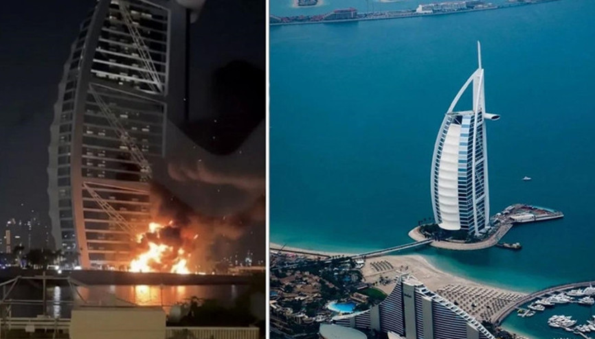 İranın hedefi olmuştu: Dubainin simgesi kapatılıyor