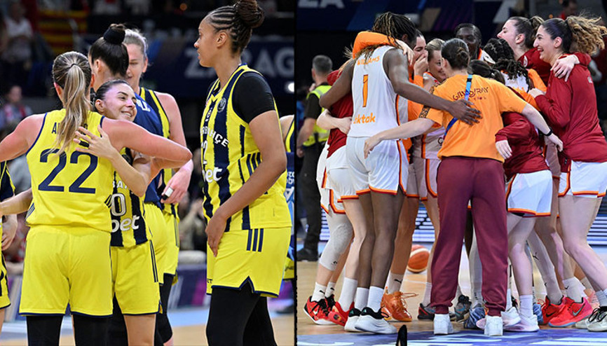 Galatasaray ve Fenerbahçe, Avrupa şampiyonluğu için parkede