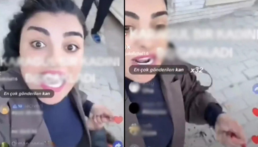 Sokak ortasında şoke eden görüntüler TikTok fenomeni Karagül, tartıştığı bir kadını bıçakladı