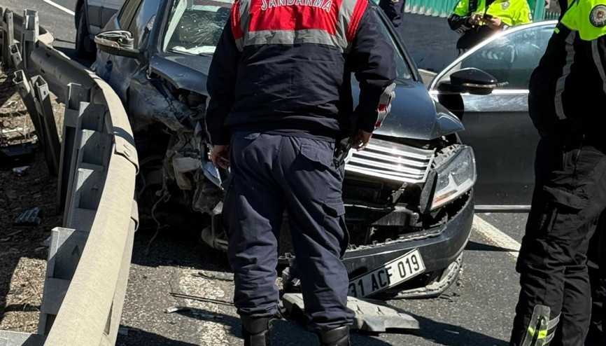 Polisin ‘dur’ ihtarına uymadı, kaza yapınca yakalandı