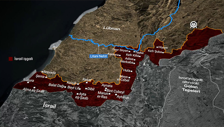 İsrail, Gazzede yürüttüğü yıkım ve saldırıların aynısını Lübnanın güneyinde tekrarlıyor