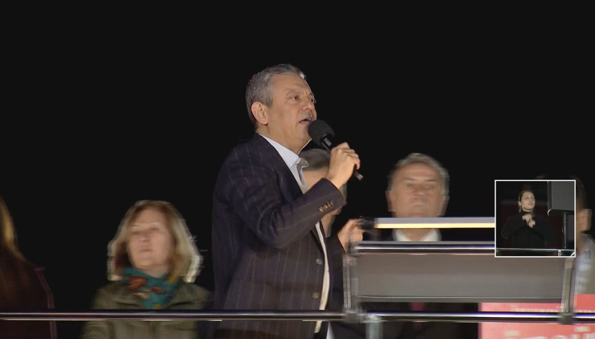Özgür Özel, Ataşehirde konuştu
