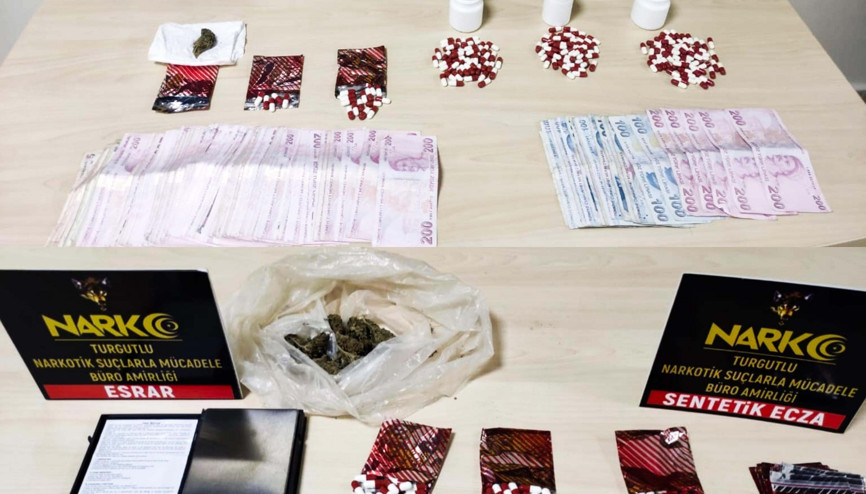Manisada uyuşturucu operasyonu: 2 tutuklama