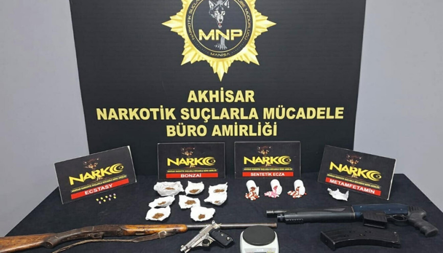 Akhisar’daki narkotik operasyonlarında bir ayda 17 tutuklama
