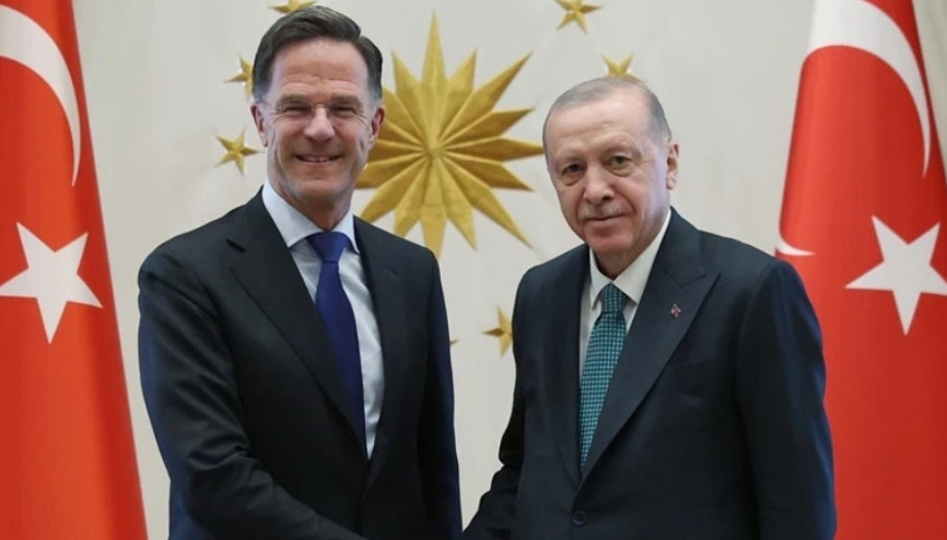 Cumhurbaşkanı Erdoğan, NATO Genel Sekreteri Rutteyi kabul etti