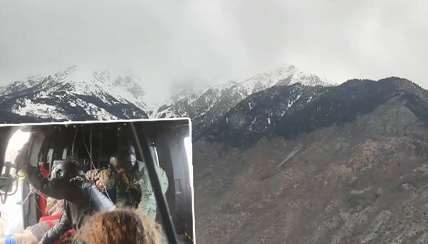 MSB: Yaralı vatandaş helikopterle Erzuruma ulaştırıldı