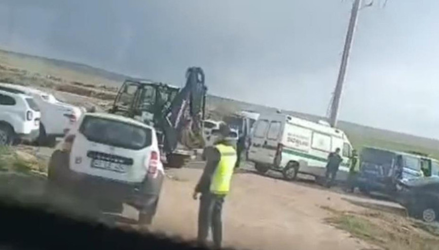 Kırşehirde korkunç olay Bir kısmı toprağa gömülü kadın cesedi bulundu