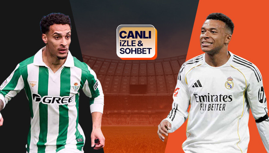 Real Madrid, Betis deplasmanında Maçın heyecanı canlı yayın ile Mislide