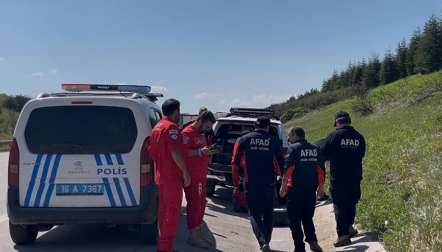 Bursada Otoyola 5 yaşında çocuk bırakıldı ihbarı Ekipler alarma geçti, ihbar asılsız çıktı