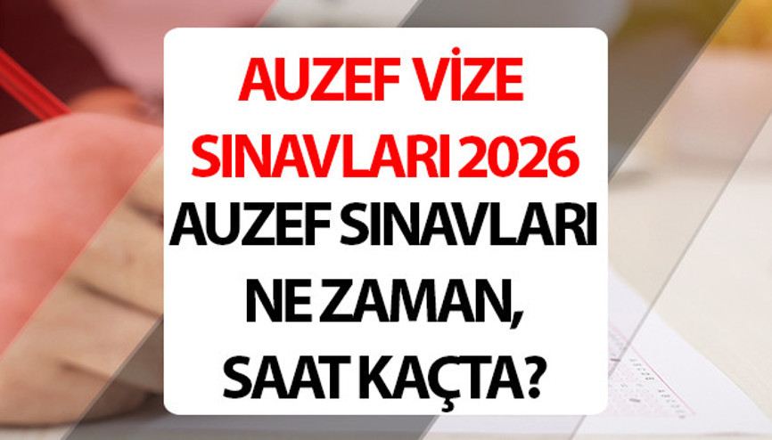 AUZEF VİZE SINAV TARİHLERİ VE SAATLERİ 2026 || Auzef sınav giriş belgesi nasıl alınır AUZEF sınavı ne zaman, saat kaçta