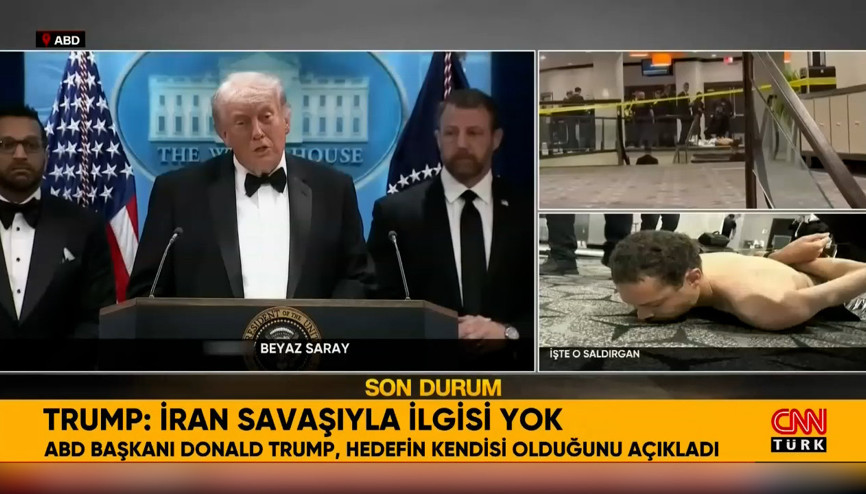 ABD Başkanı Trump: Silahlı saldırgan yakalandı