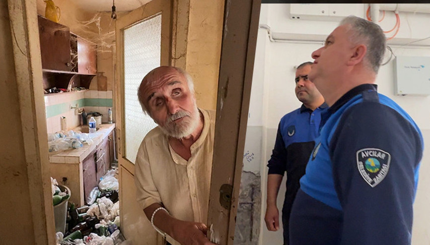 Müzisyenin kazayla başlayan dramı: Komşuların yardımı fayda vermedi, 2 günde evini çöp eve çevirdi