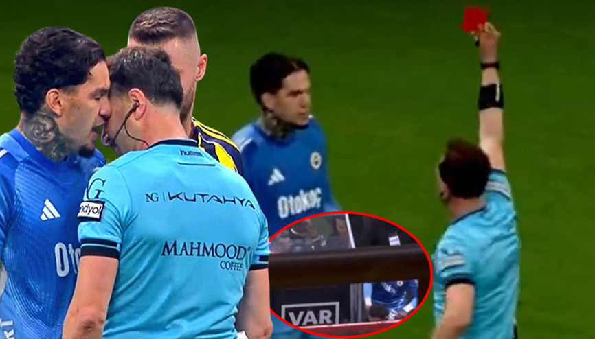 Fenerbahçede Ederson depremi Galatasaray derbisinde kırmızı kart gördü