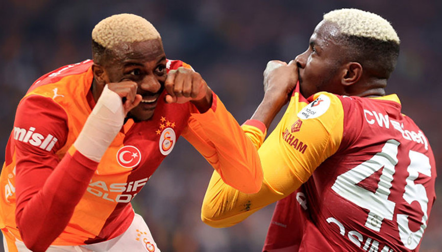 Victor Osimhenden Fenerbahçeye olay gönderme: Antrenmandan daha az yorulduk