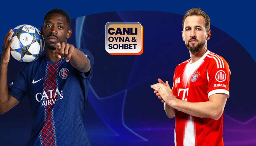 PSG, Bayern Münihi ağırlıyor Devler Ligi heyecanı canlı sohbet ile Mislide