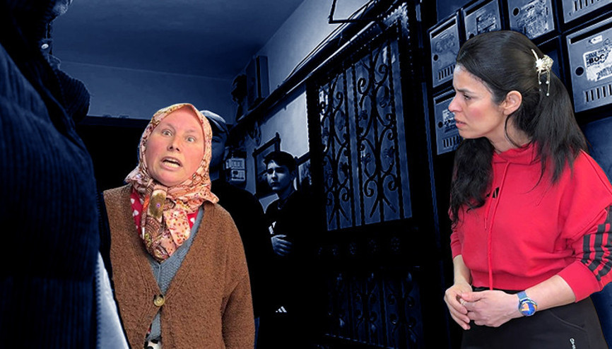 İstanbulda bina sakinlerini illallah ettiren komşu | Bana iftira atıyorlar, bu kadar evim varken kiraya çıkacağım