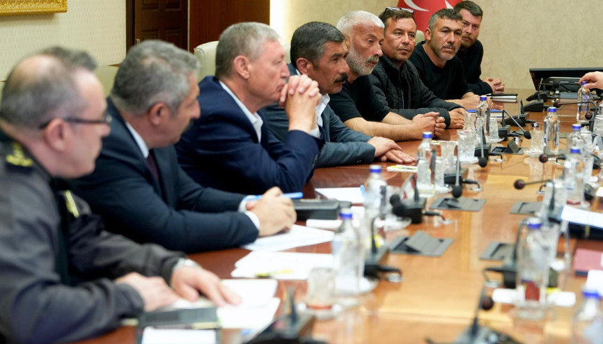 İçişleri Bakanlığında madencilerle görüşme: Uzlaşı sağlandı