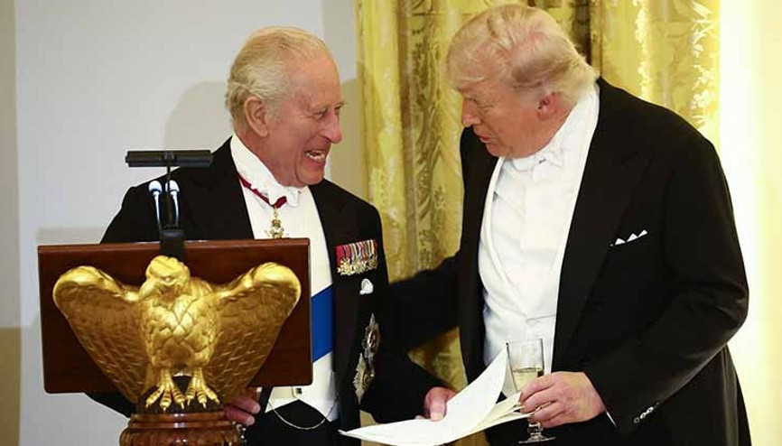 Kral Charlestan Trumpa sömürge şakası: Biz olmasaydık...