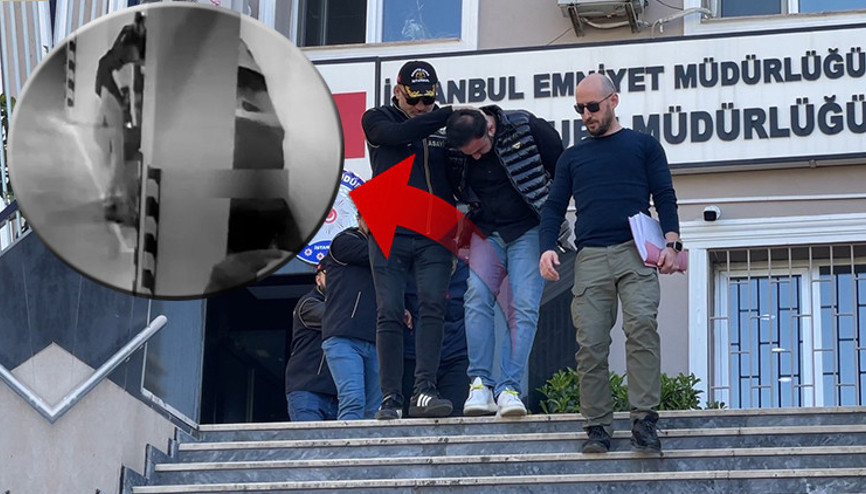 2 kilogram altın ve 60 bin Euro parayı çaldılar... Hırsızlık anbean kamerada
