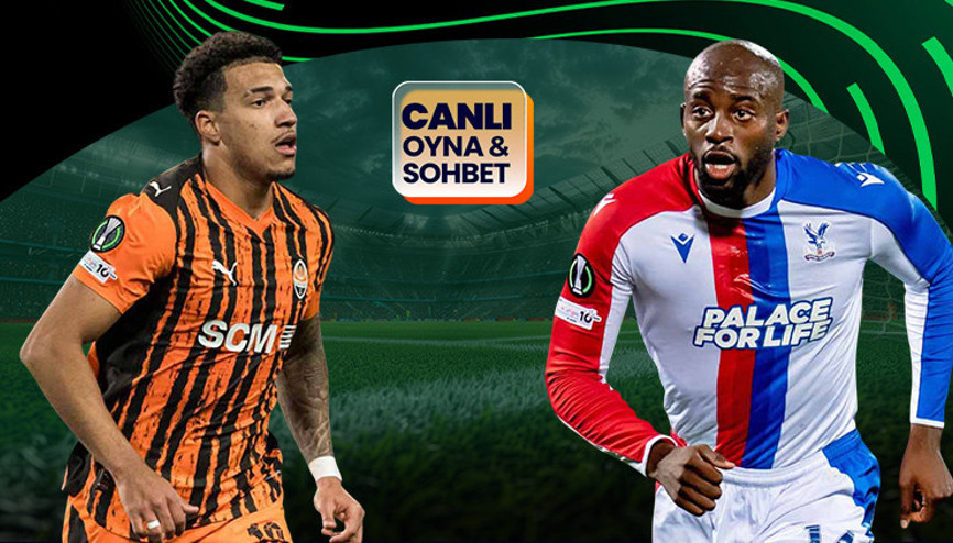 Arda Turanın ekibi Shakhtar Donetsk, Crystal Palaceı ağırlıyor Maçın heyecanı canlı sohbet ile Mislide