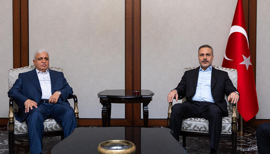 Bakan Fidan, Haşdi Şabi Komisyonu Başkanı el-Feyyad ile bir araya geldi