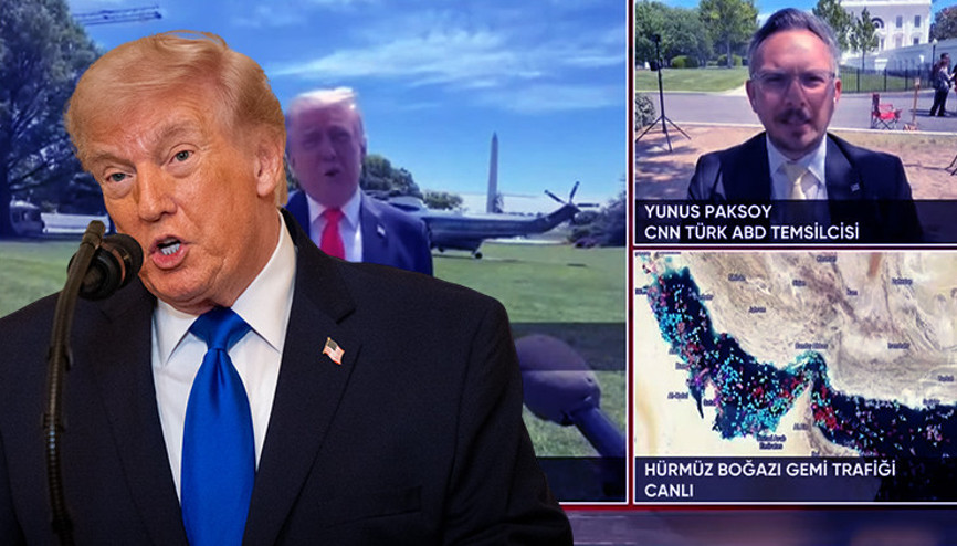 Trump, CNN Türke konuştu: Abluka inanılmaz, çok güçlü