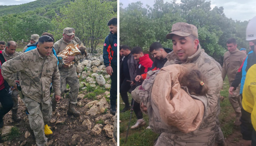 Batmanda kaybolan 2,5 yaşındaki çocuk, 17 saat sonra bulundu