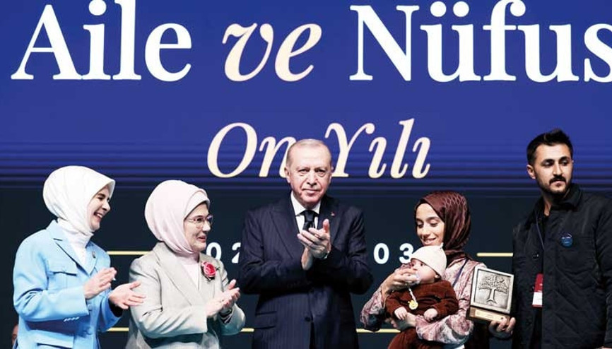 Aile ve Nüfus 10 Yılı Programını tanıtan Erdoğan: ‘En az 3 çocuk’ dedik haklı çıktık