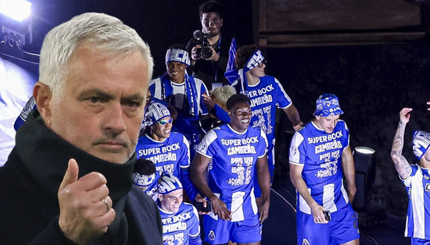 Mourinho’dan şampiyon Porto’ya tebrik mesajı