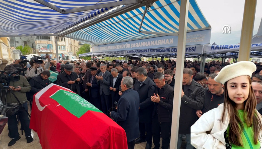 Almina Ağaoğlunun cenazesi, düzenlenen törenle toprağa verildi