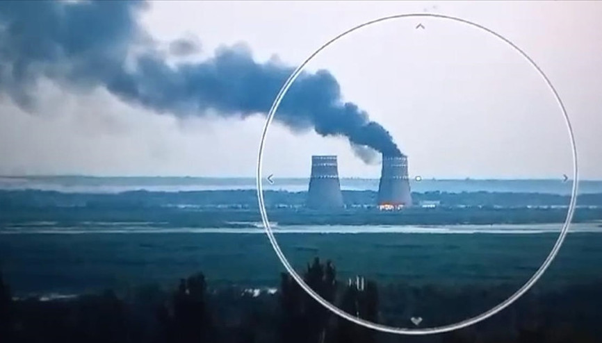 Zaporijya Nükleer Santrali yakınlarına İHA saldırısı