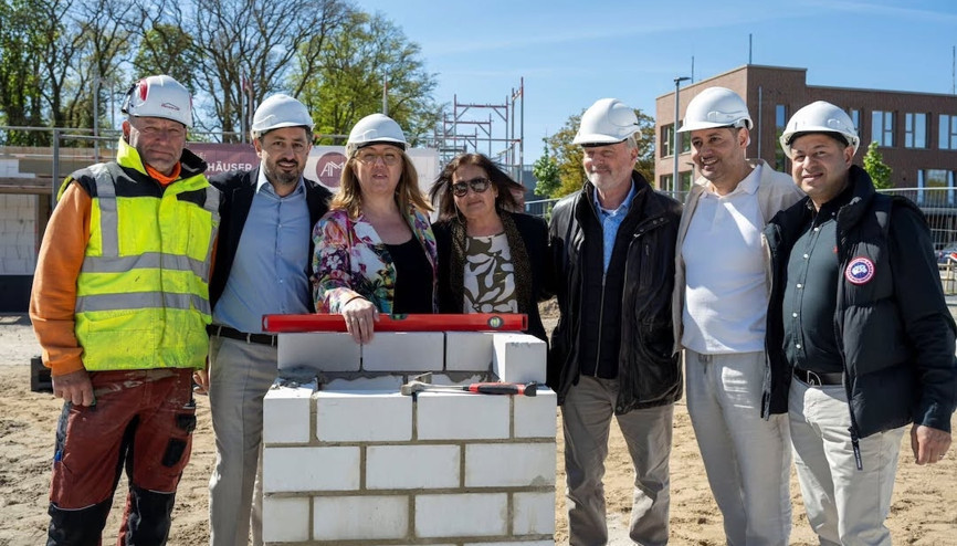 Bremen’de sosyal konutların temeli atıldı