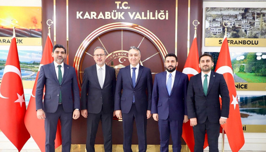 AK Parti İzmir Milletvekili Kasapoğlu, Karabükte ziyaretlerde bulundu