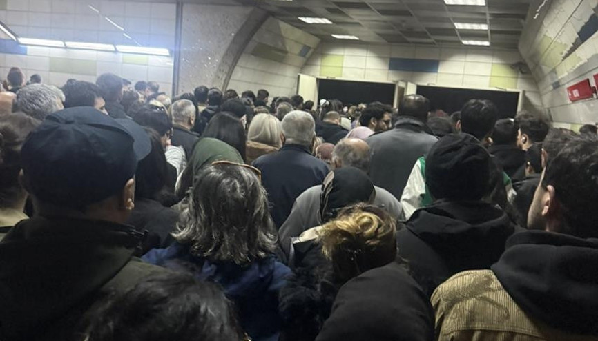 Metroda yine izinsiz giriş çilesi