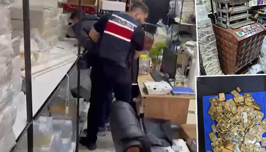 Zeytinburnunda sahte altın operasyonu: 2 zanlı yakalandı