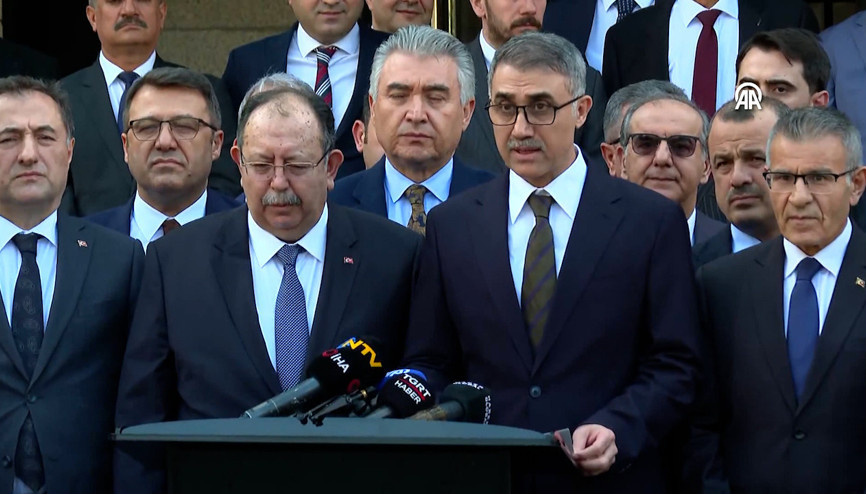 Yüksek Seçim Kurulu Başkanlığına seçilen Serdar Mutta açıklamalarda bulundu