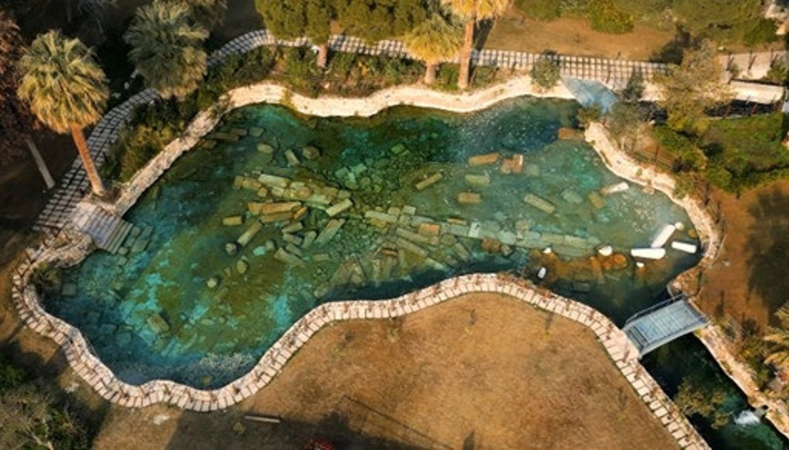 Pamukkale’nin yanında antik kente yeni düzen Hierapolıs’te karşılama merkezleri tamamlandı
