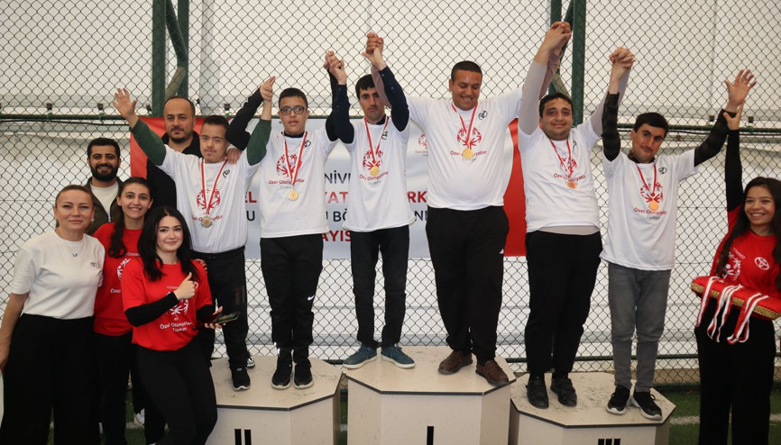 Malatya’da özel sporcular sahada iz bıraktı