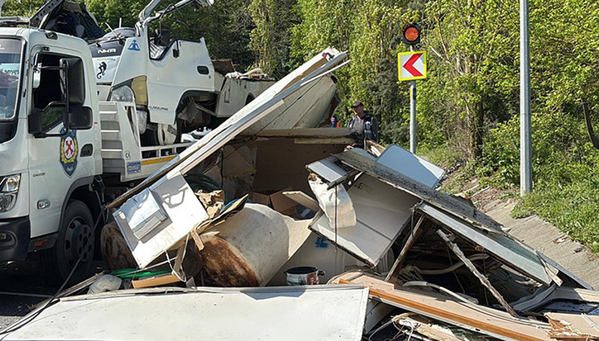 İstanbulda karavan sürücüsü gencin feci ölümü