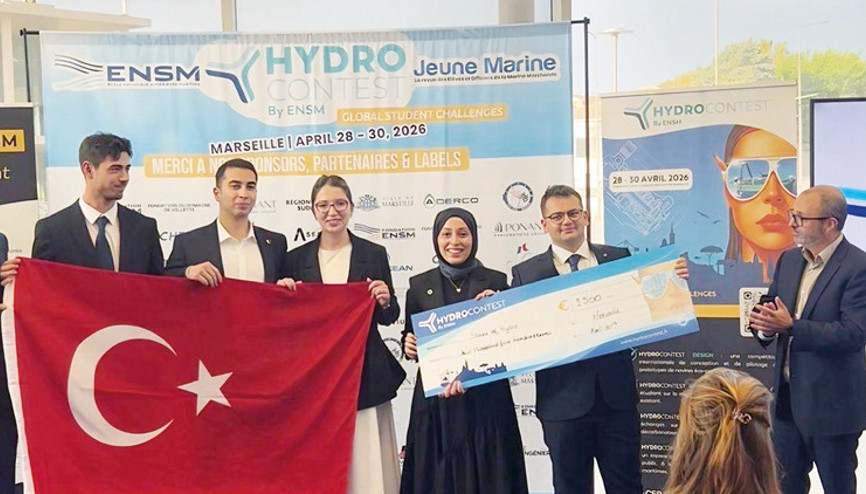 YTÜ öğrencileri tasarladı: Dünya şampiyonu ‘çevreci gemi’